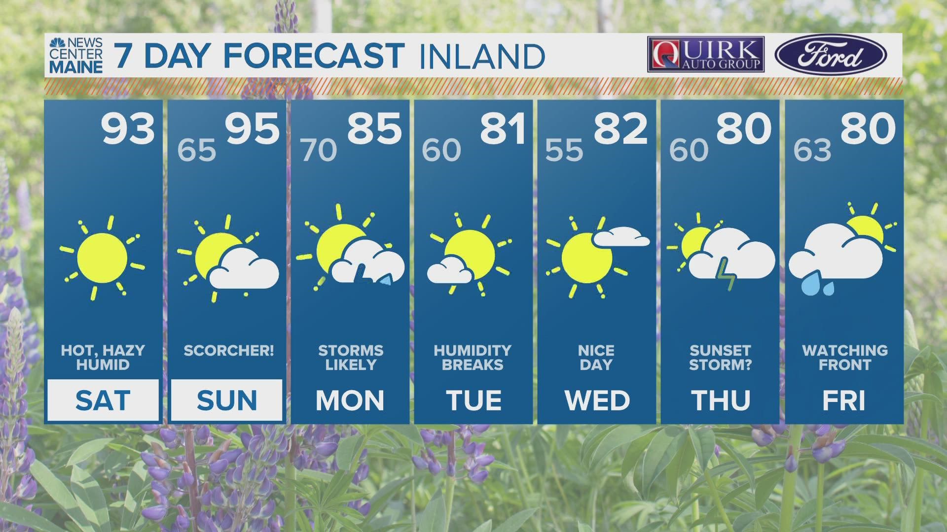 NEWS CENTER Maine Weather Video Forecast
