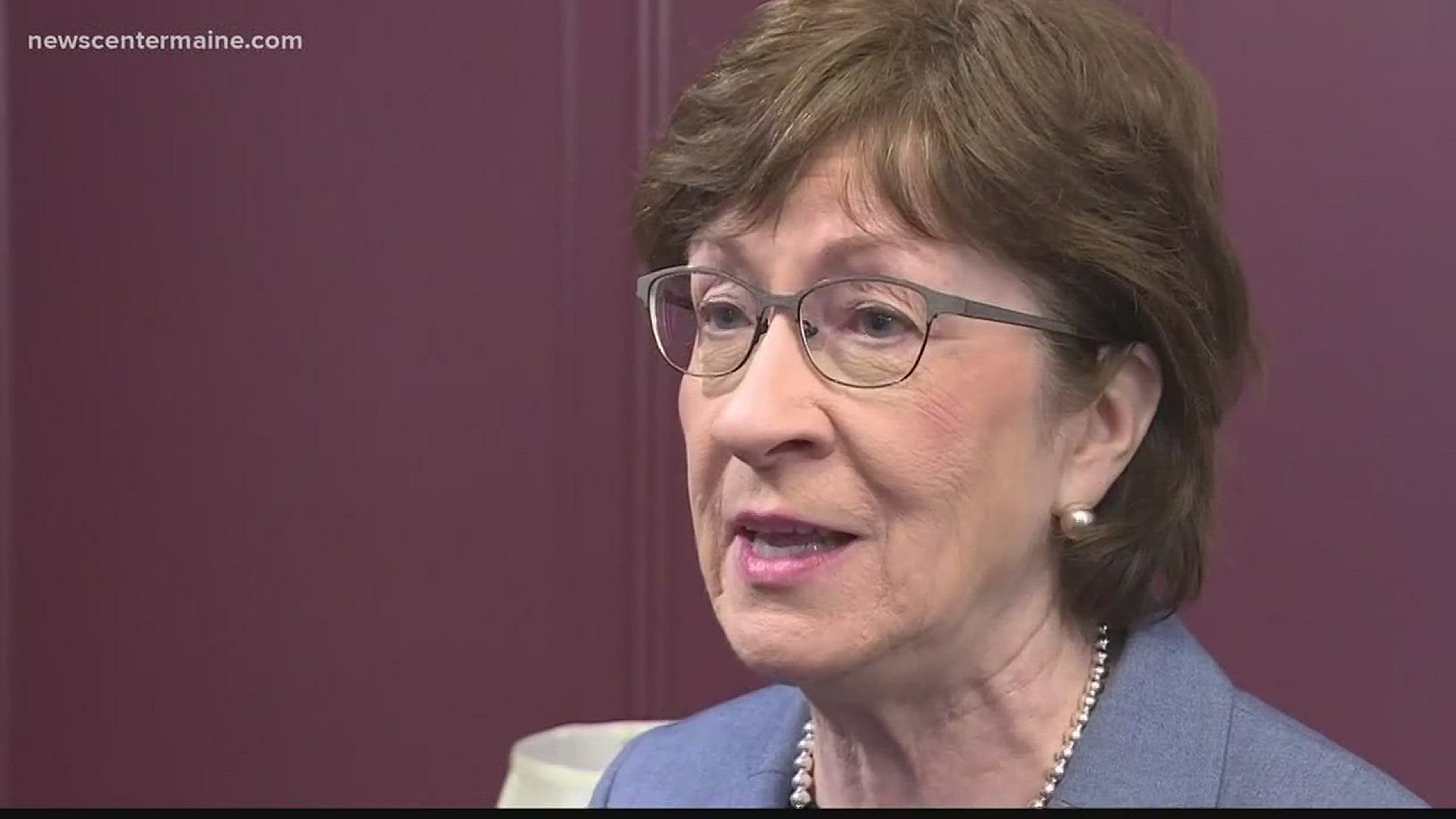 Susan Collins on new Medicaid guidelines