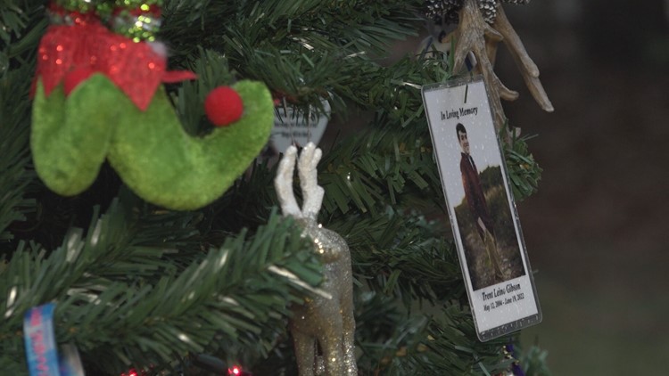 Christmas tree in Wells shows support for those struggling with mental health