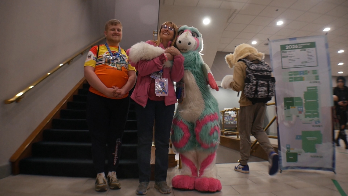Inside Portland’s furry convention, a cancer survivor brings hope to families
