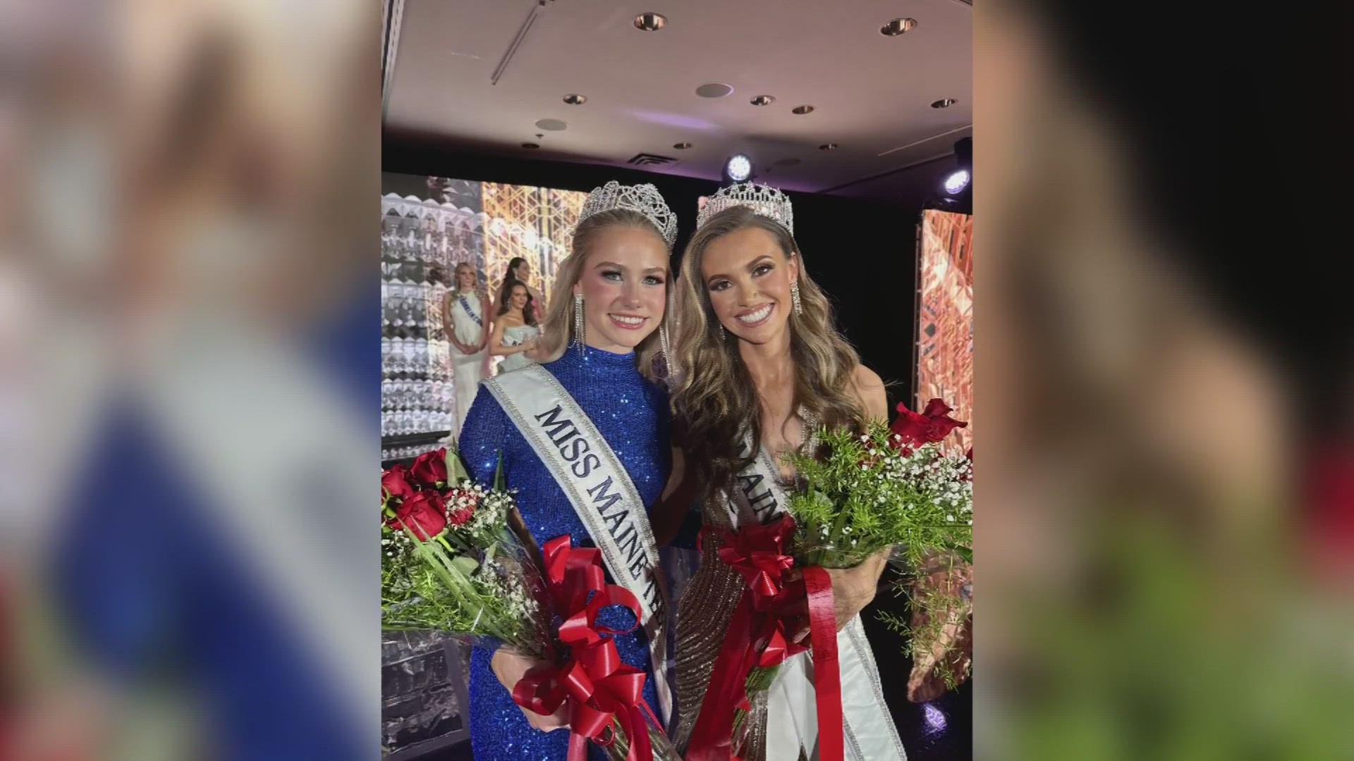 She and Abby Hafer, who was crowned Miss Maine Teen USA, will prepare for the national competition in August.