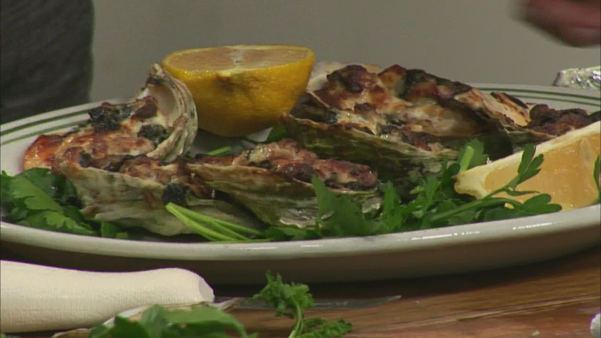 Chef Ellie Allen is in the 207 Kitchen making baked stuffed oysters that are perfect for sharing.