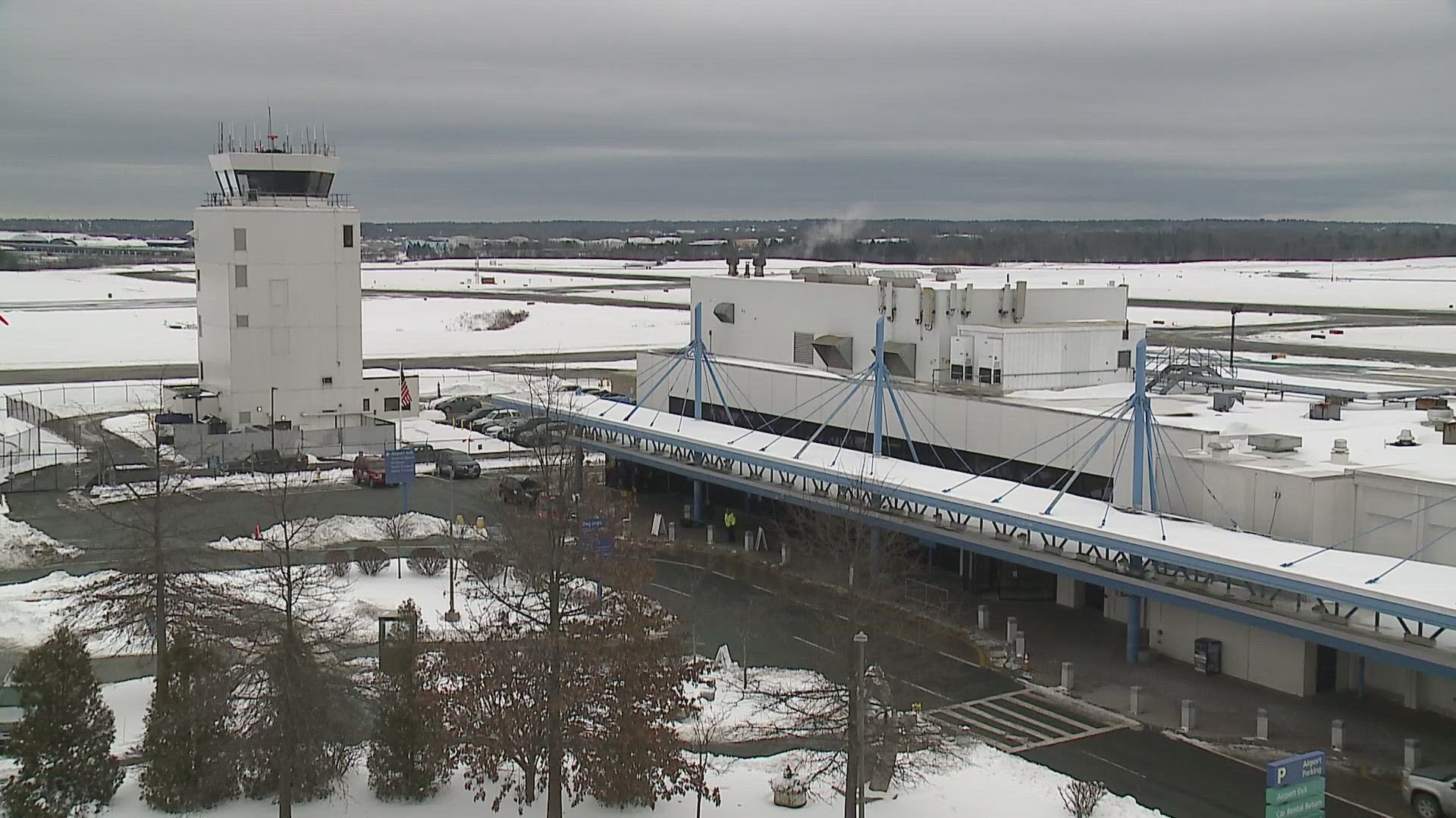 "We did see about half of our flights cancel, the remainder operated but were delayed throughout the storm," Portland Jetport said.