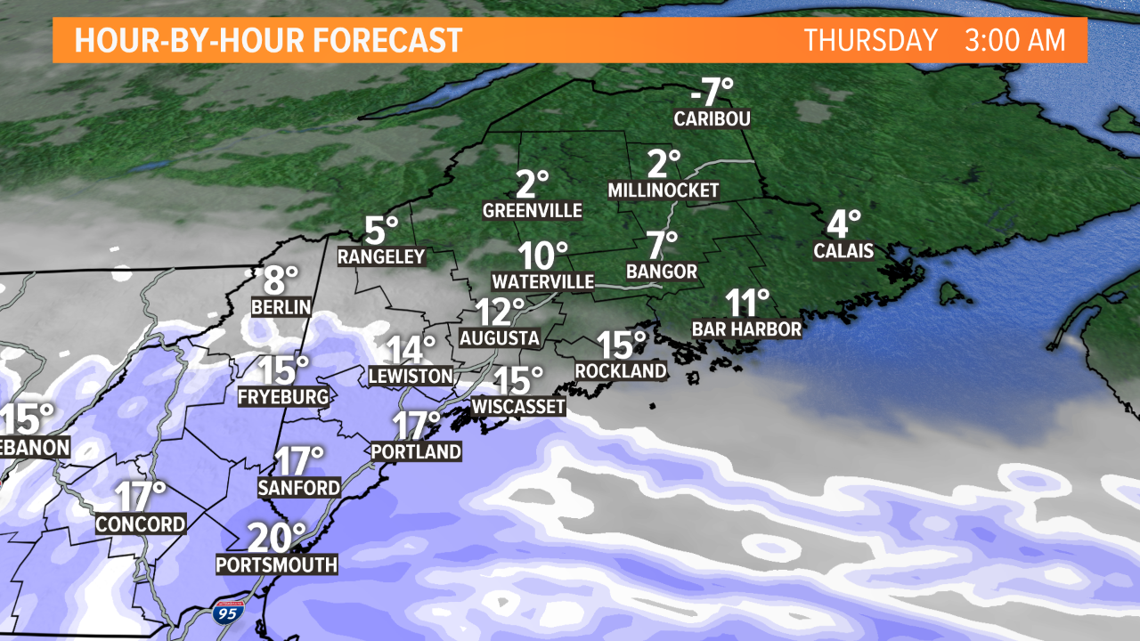 Light Snow, Slick Roads Tonight | GUTNER BLOG | newscentermaine.com