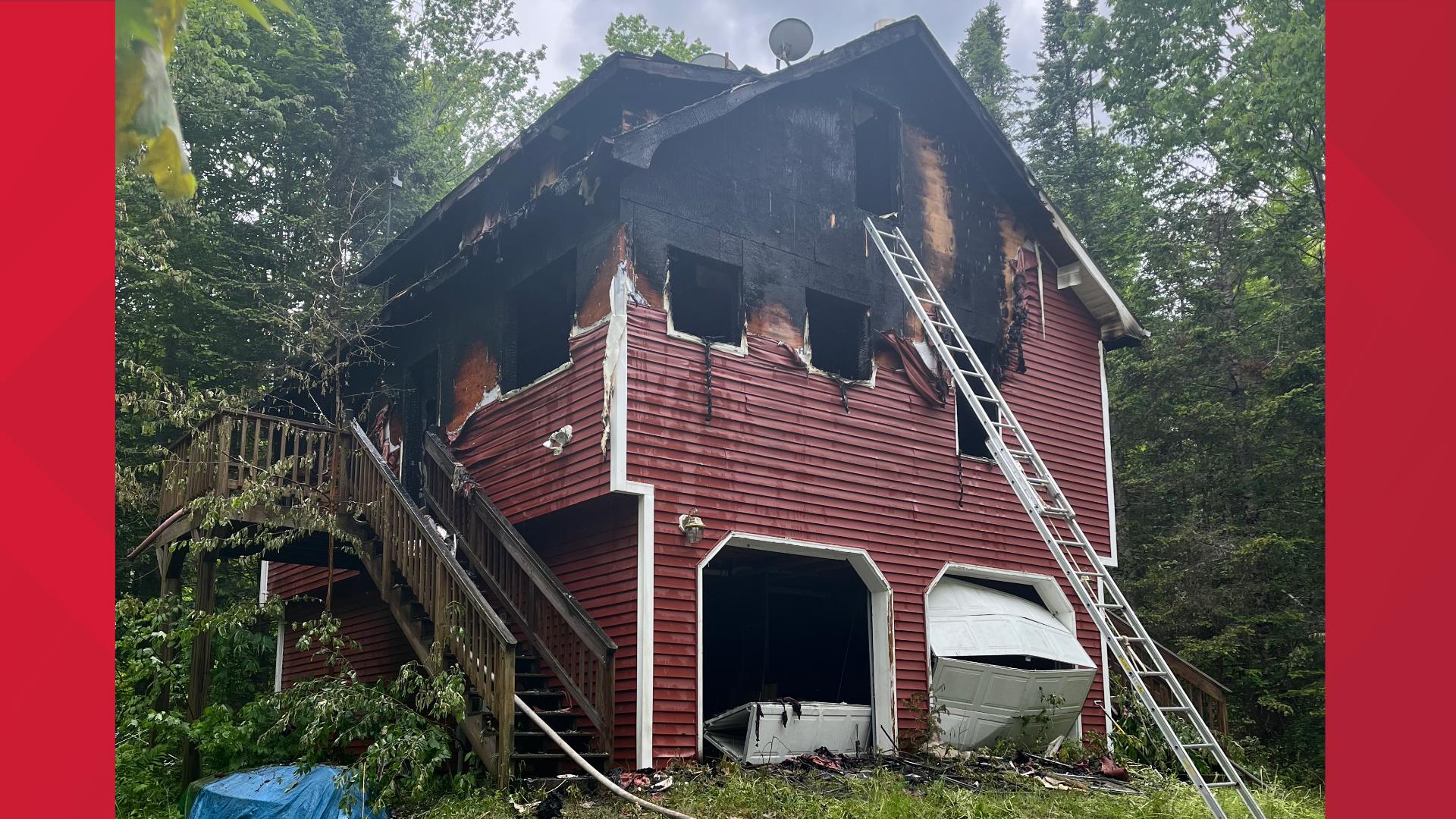 Homeowner injured in explosion, Bowdoinham, Maine