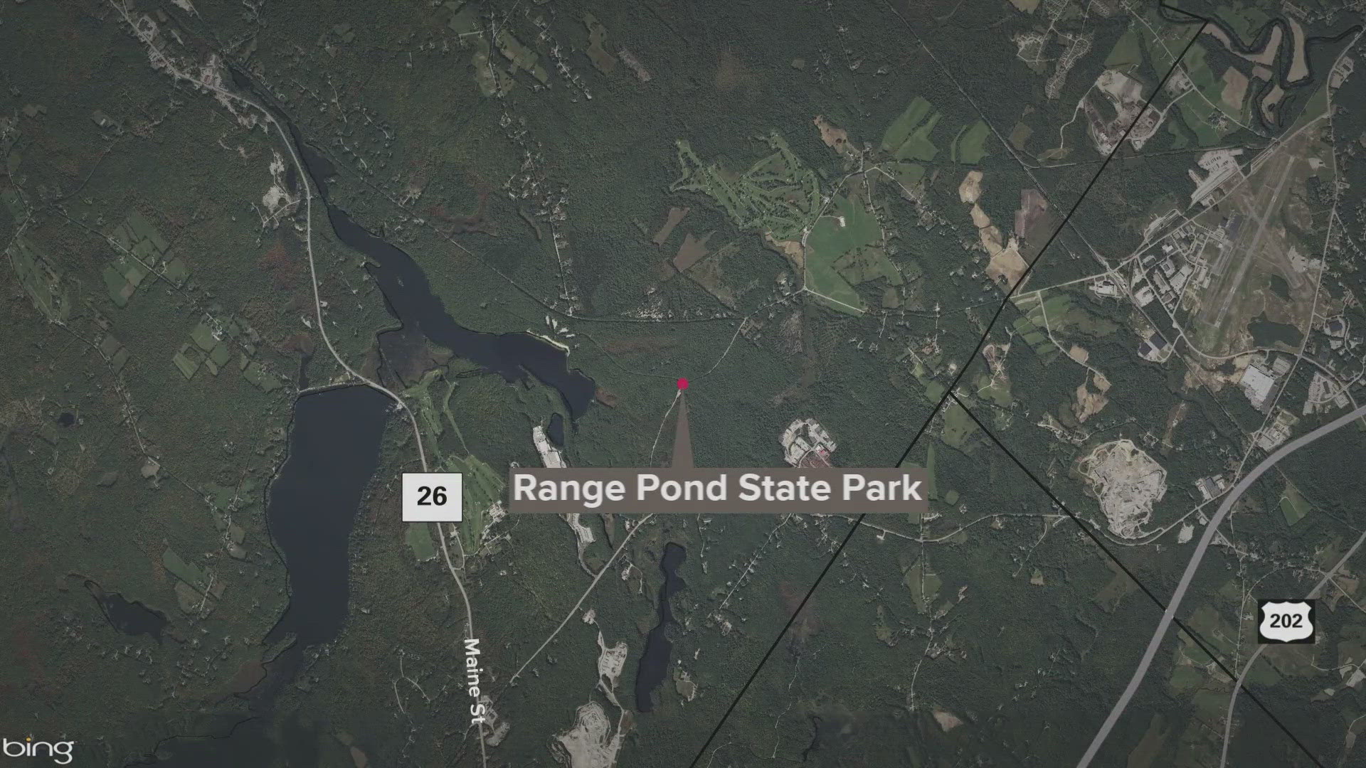 The Androscoggin County Sheriff's Office said the 21-year-old was swimming with friends when he became fatigued and went underwater.