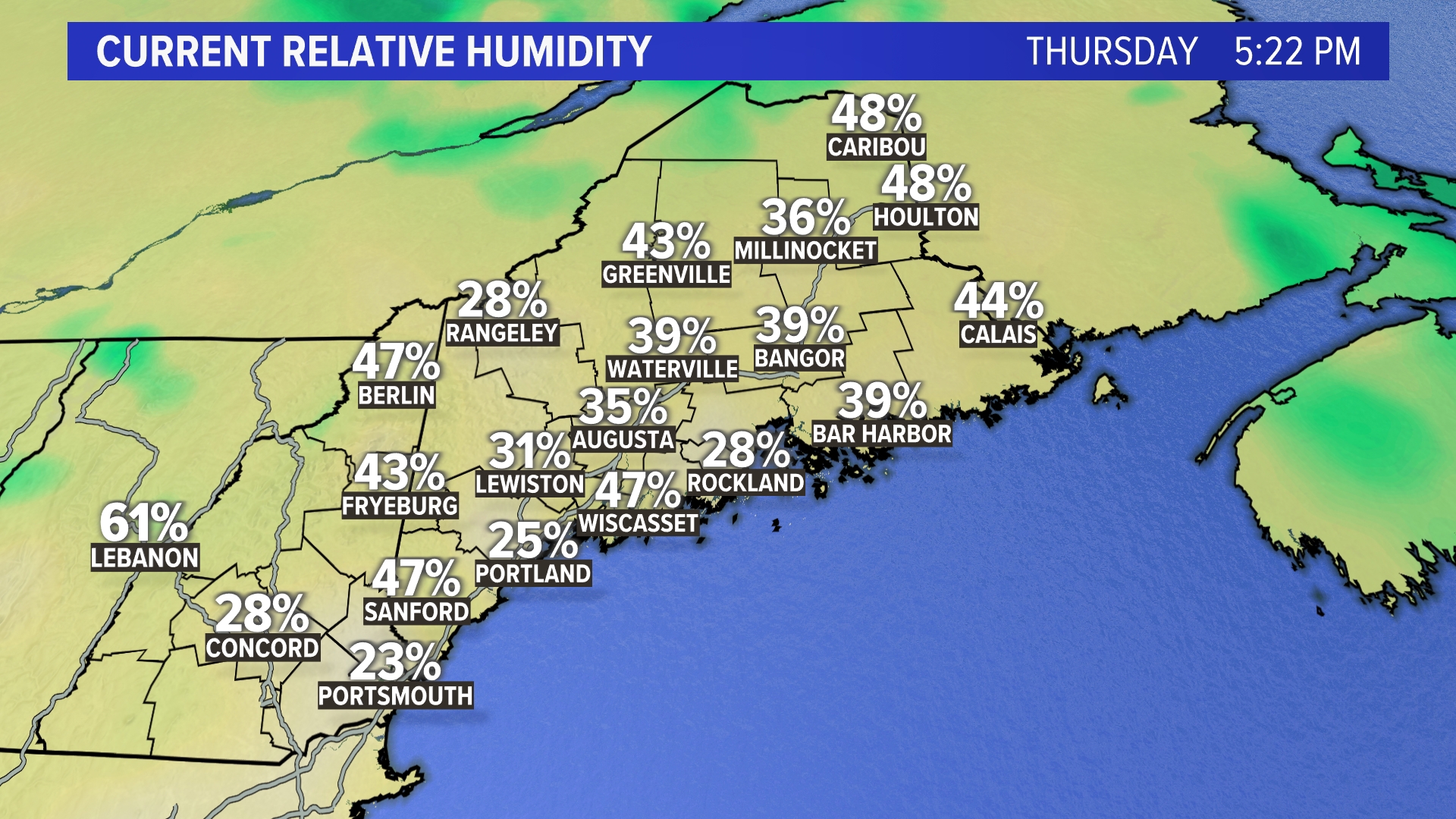 Dry conditions are impacting Maine's fire risk this season ...