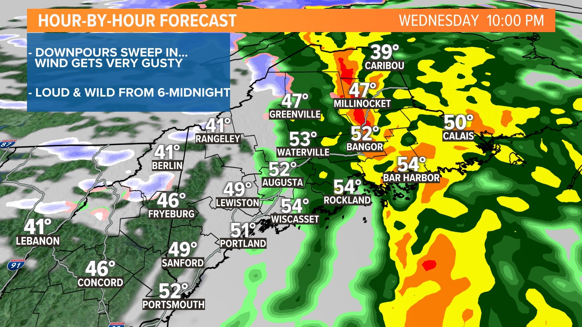 Maine weather Wednesday wind to cause power outages across Maine