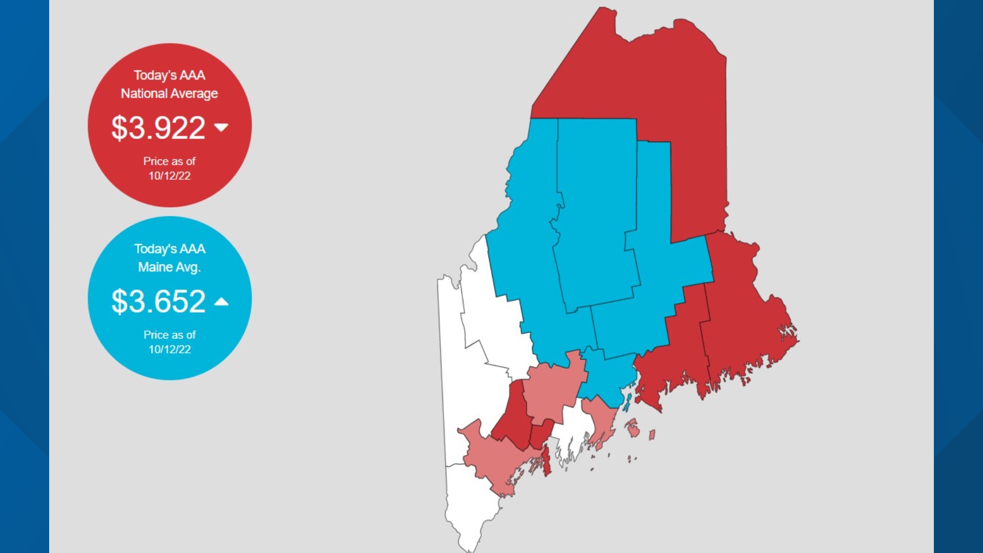 Maine sees rise in gas prices this fall | newscentermaine.com
