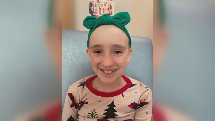 Community rallies behind Lamoine girl, 10, with rare form of cancer