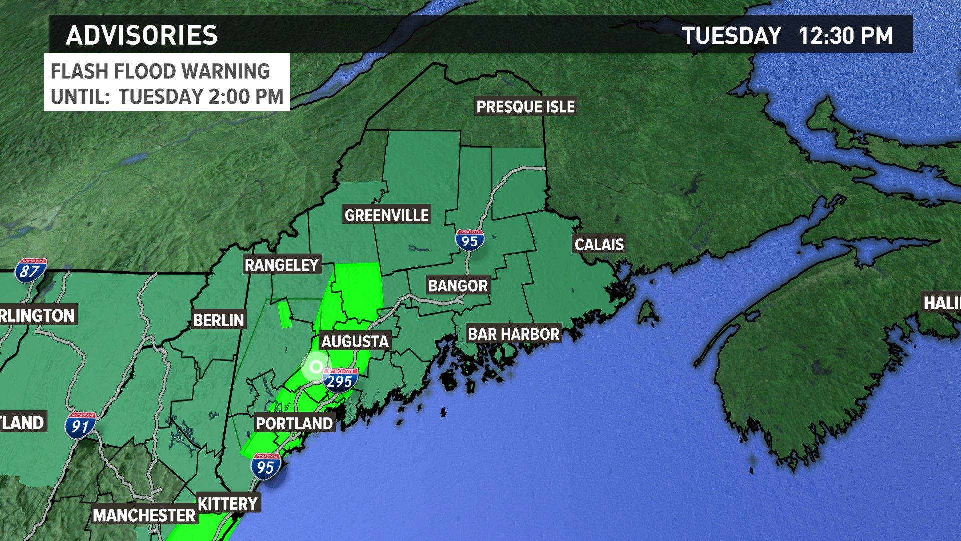 Almost all of Maine under a flood watch Tuesday | newscentermaine.com