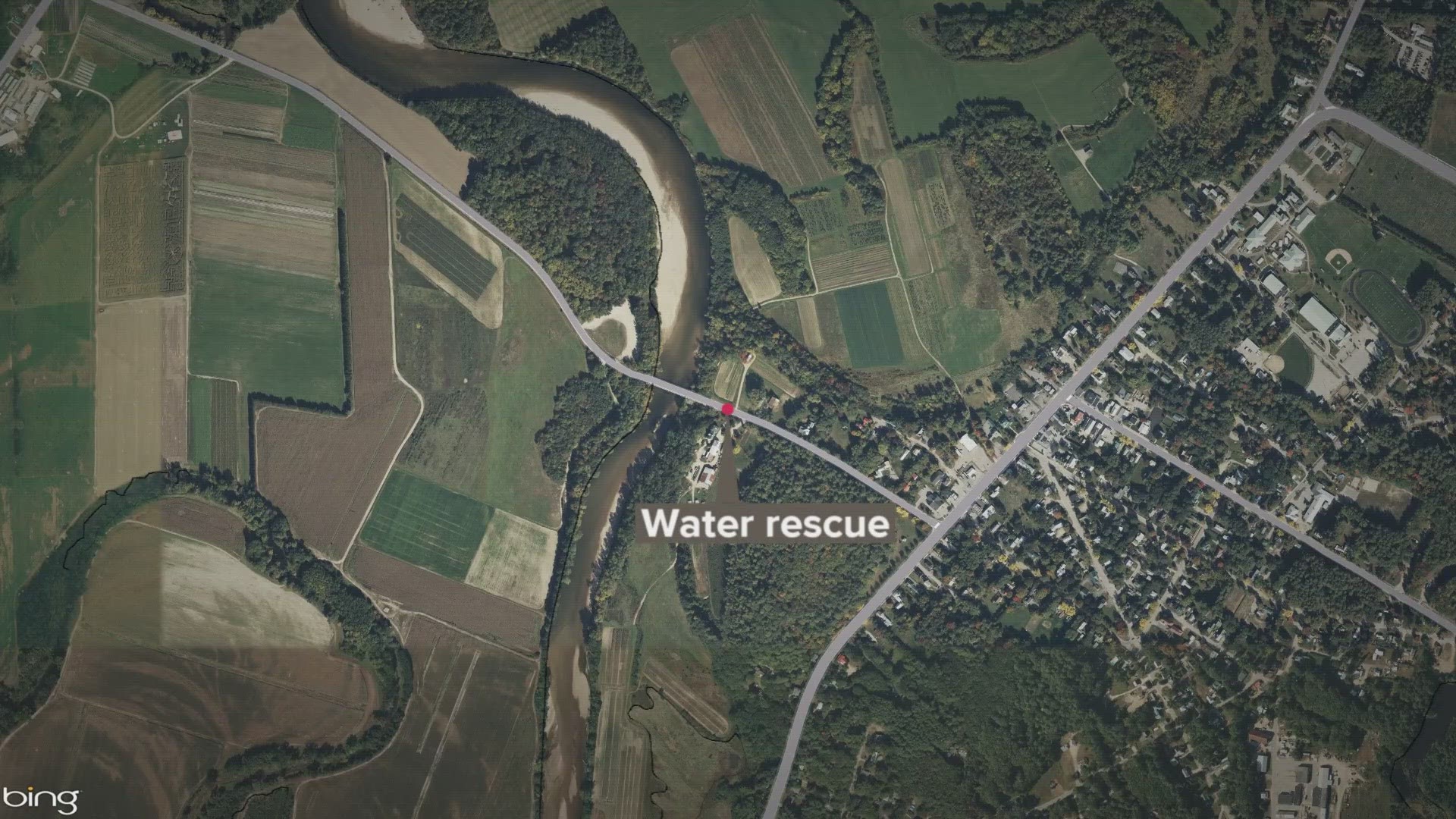 Multiple agencies responded to a group who had fallen into the water while renting canoes amid high river conditions.