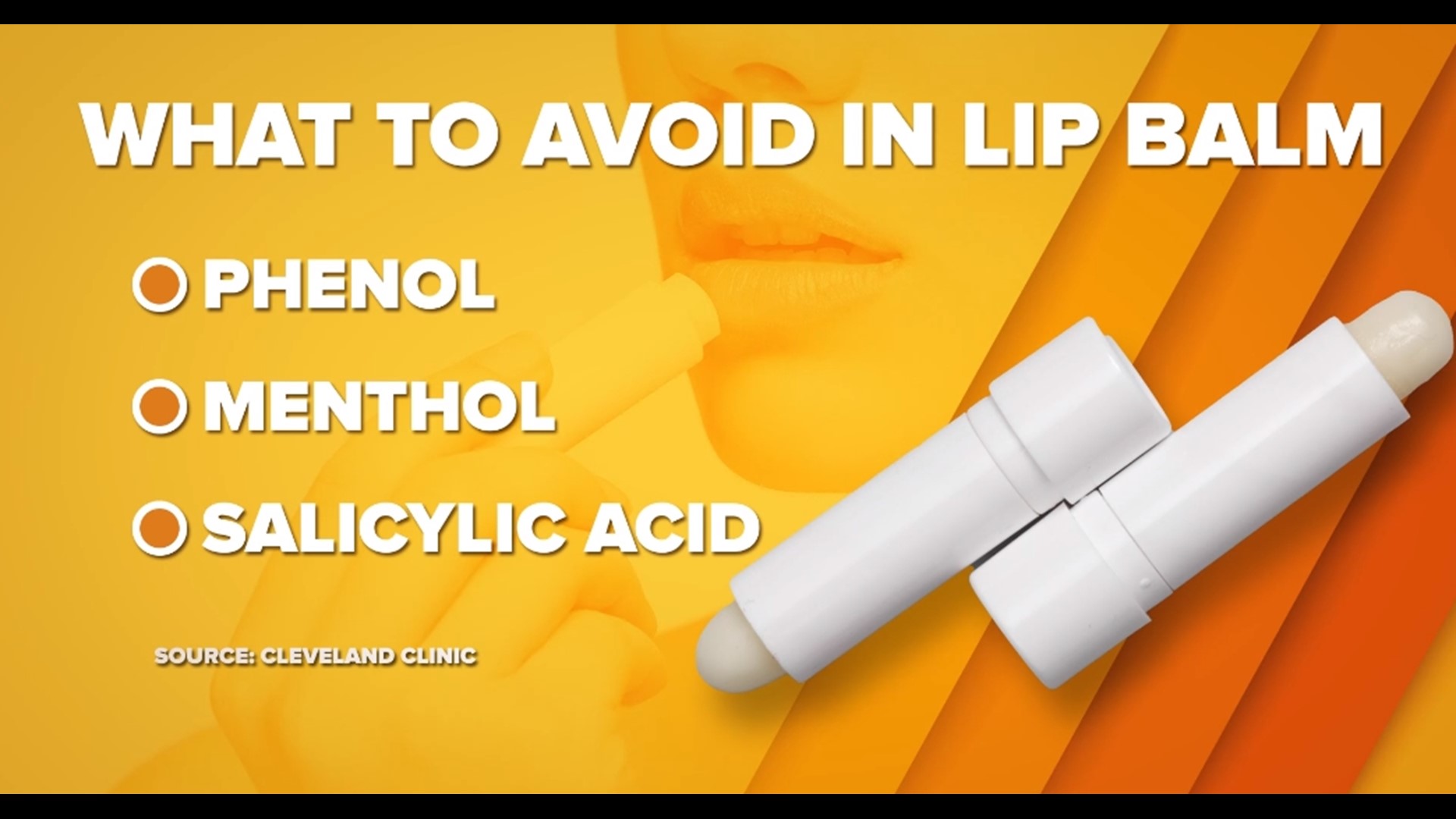 Taking care of chapped lips