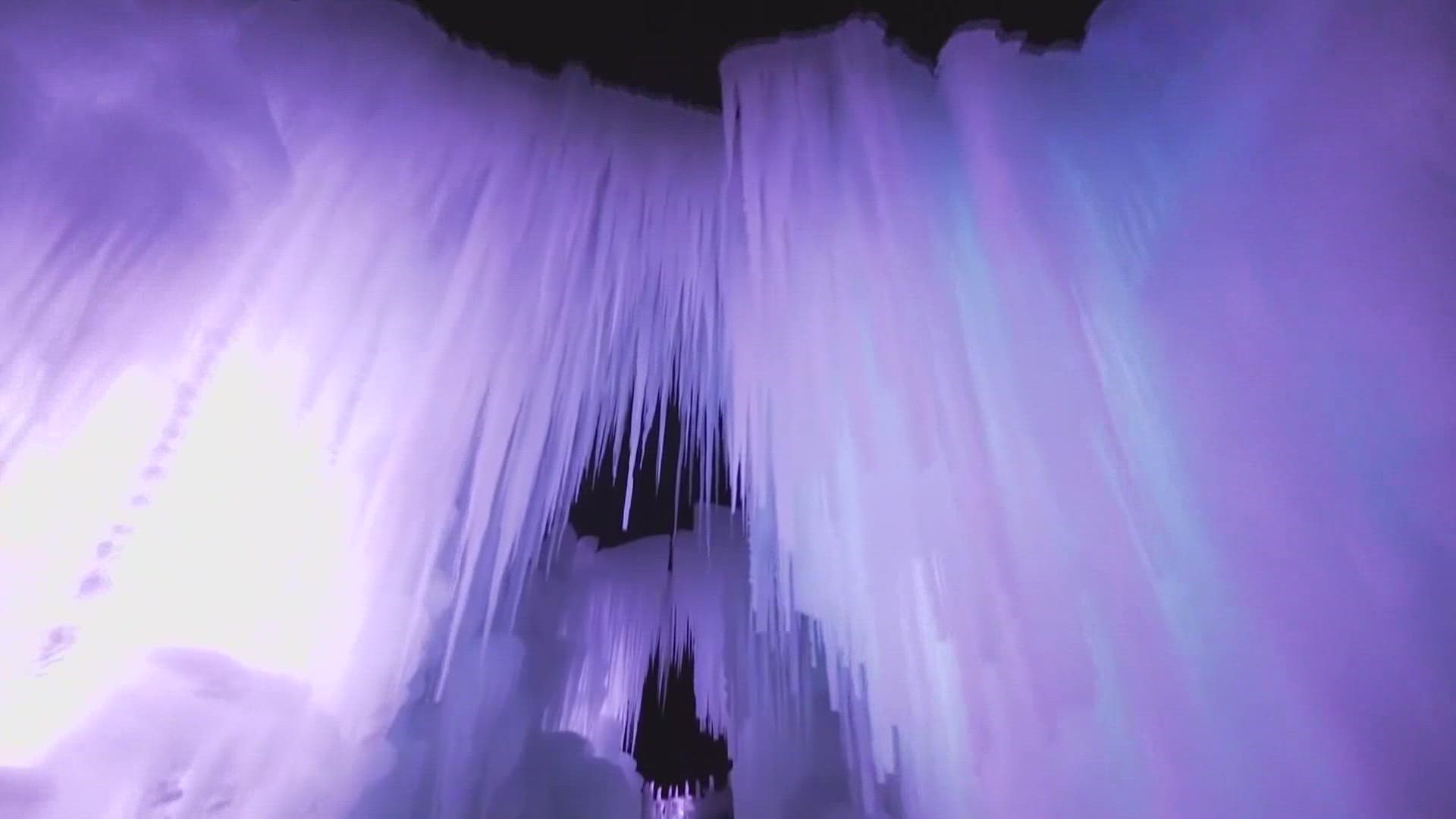 Ice Castles was originally set to open on Jan. 19 this season, but a "warm start to January" led to the date being pushed back.