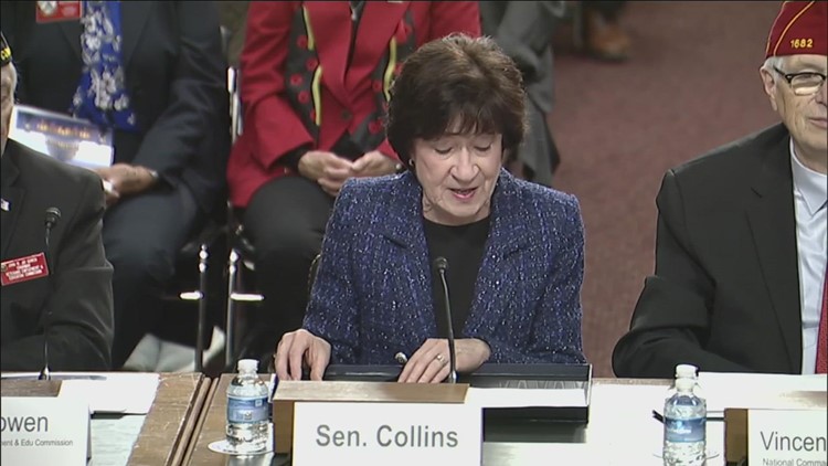 Collins calls for support of veterans