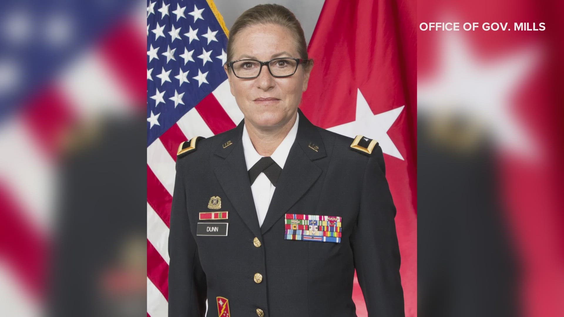 Mills announced the retirement of Maine Adjutant General Douglas A. Farnham and nominated retired U.S. Army Brigadier General Diane Dunn, on Dec. 15.