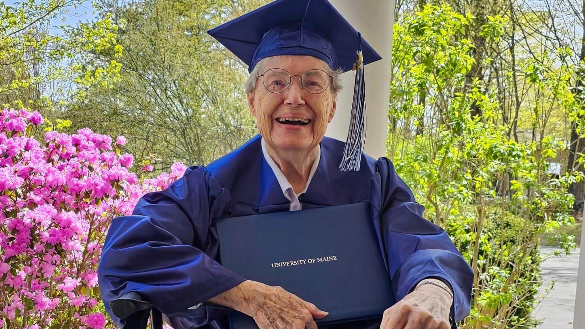 Decades Grad UMaine graduate Joan Alexander fulfills lifelong dream after decades ...