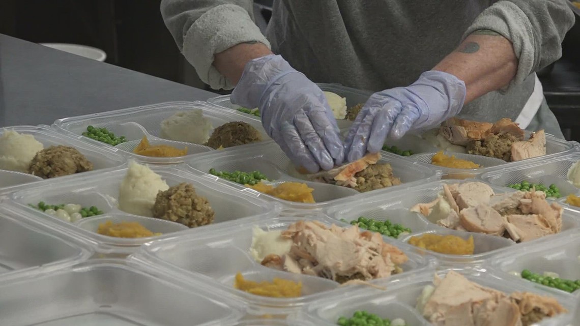 Husson University shares a meal with neighbors in need