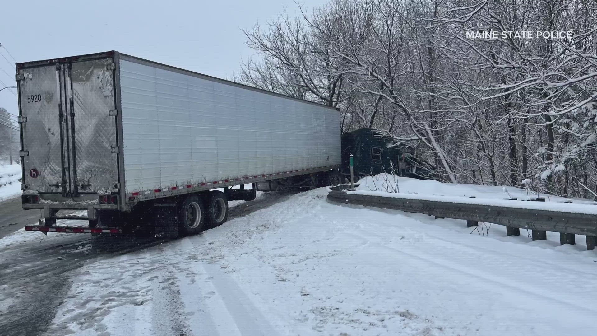Bridge on Route 1A in Mars Hill significantly damaged in tractor
