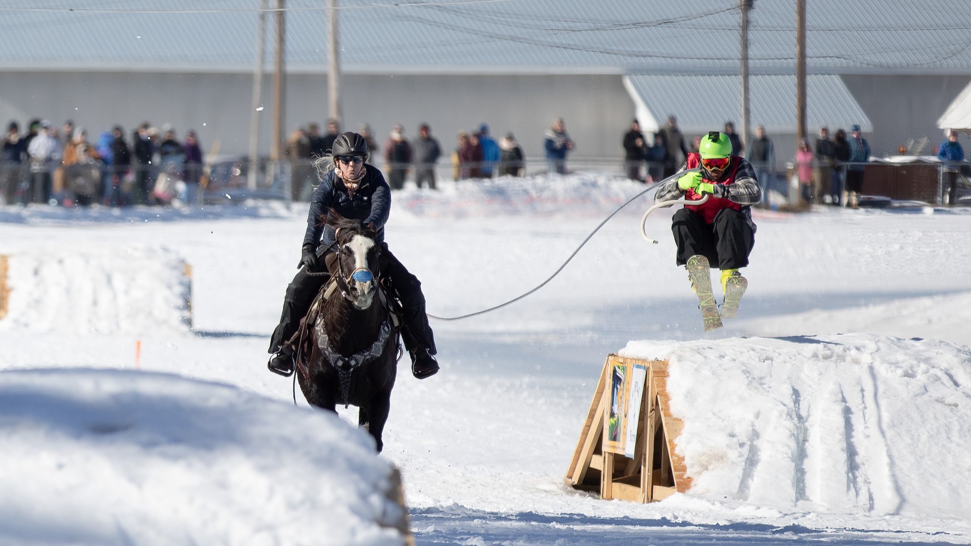 Skijor Bangor joins Skijor Topsham and Skijor Skowhegan, and there's a Triple Crown points system in place to incentivize competitors and fans to attend all three.