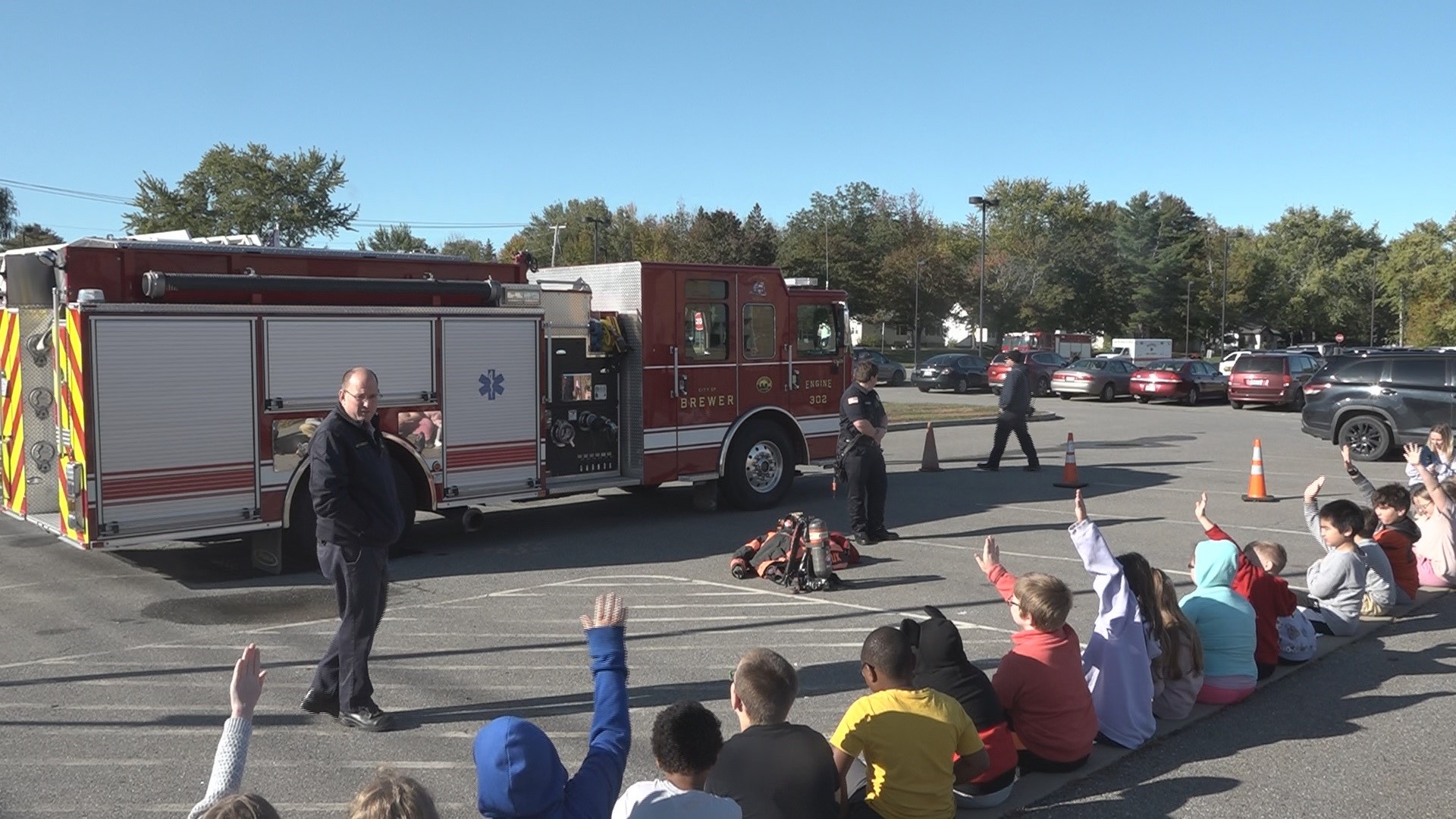 The lessons aligned with Fire Prevention Week.