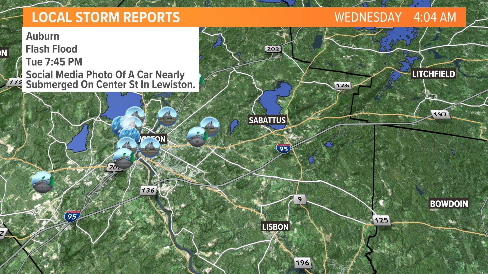 Lewiston/Auburn storm damage prompts safety reminder from police