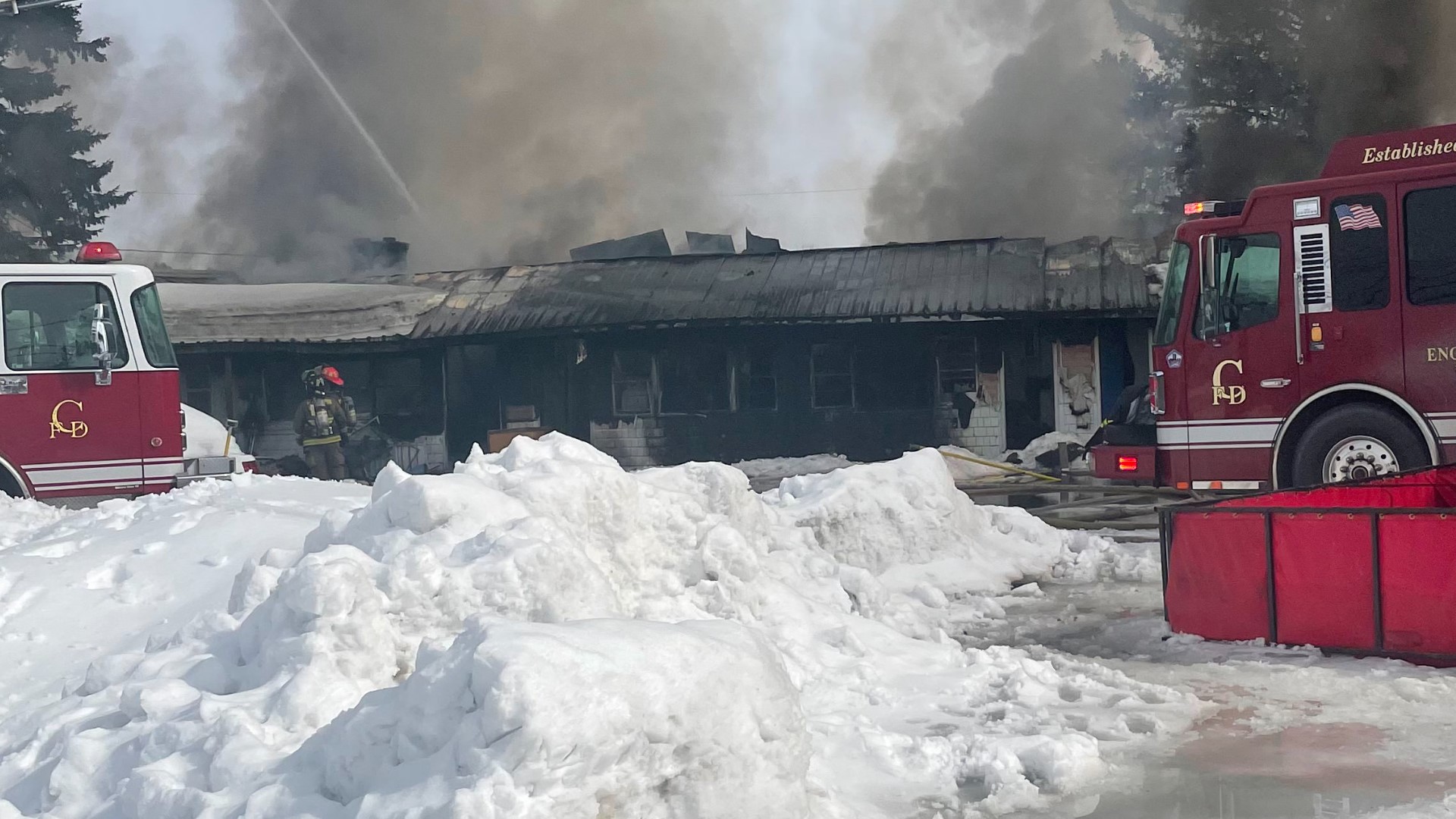 Fire strikes Caribou motel for second time in less than a year