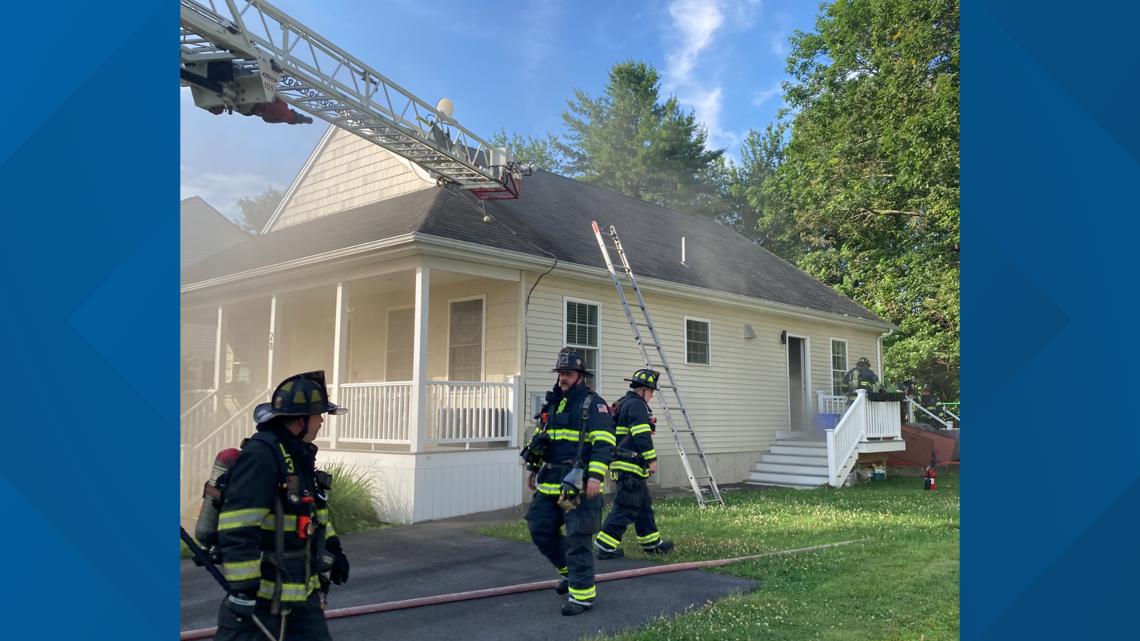 Three people displaced in fire at Portland home