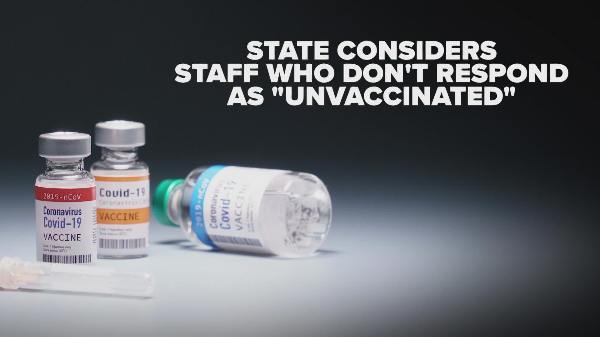 RSU 3 Superintendent Charles Brown said his staff reported higher vaccination rates to him than they did to the state.