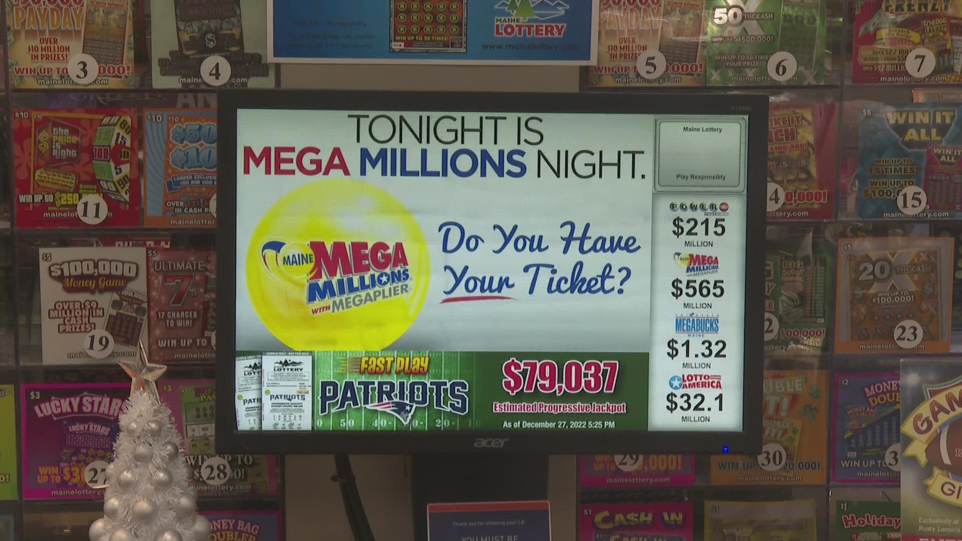 Mega lotto winner sale tonight