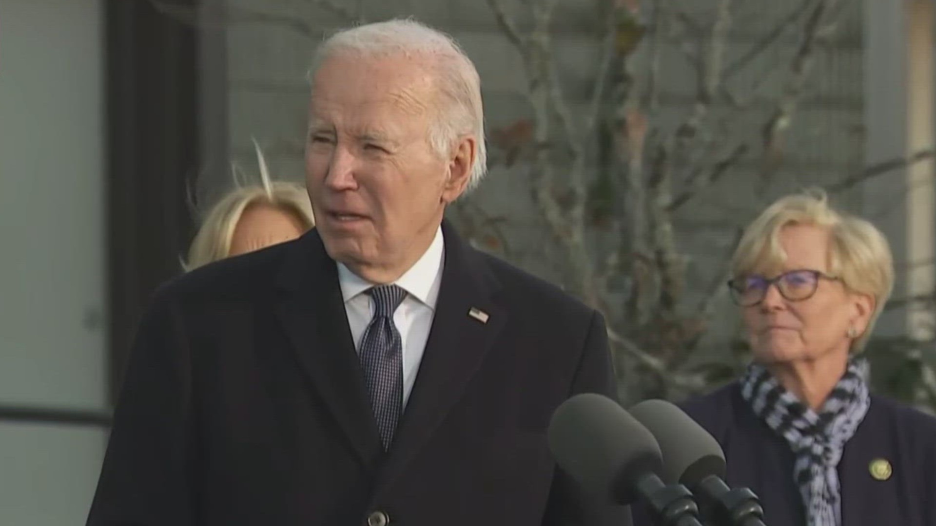 Biden said he wanted to remind the community of this: "You're not alone."