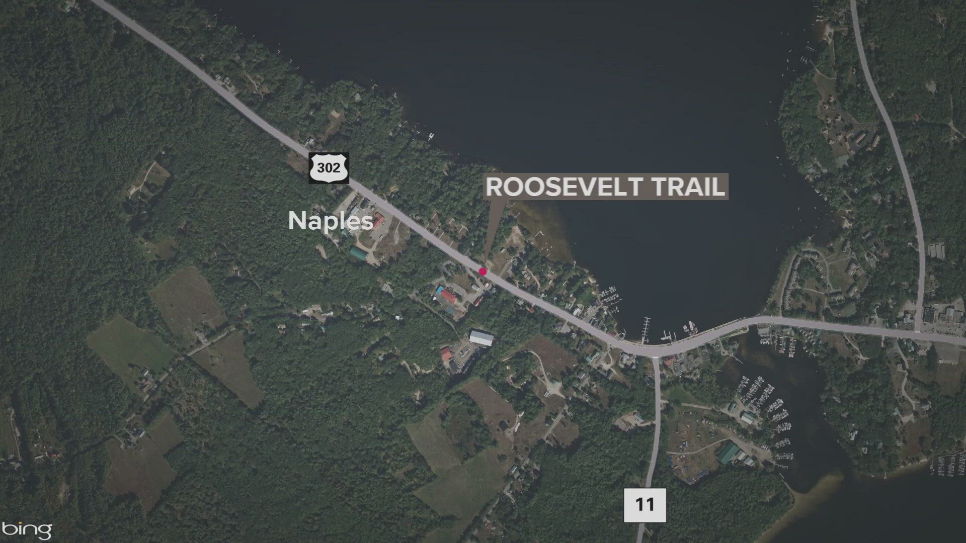 The crash happened shortly after 4 p.m. Thursday on Roosevelt Trail, according to the Cumberland County Sheriff's Office. 