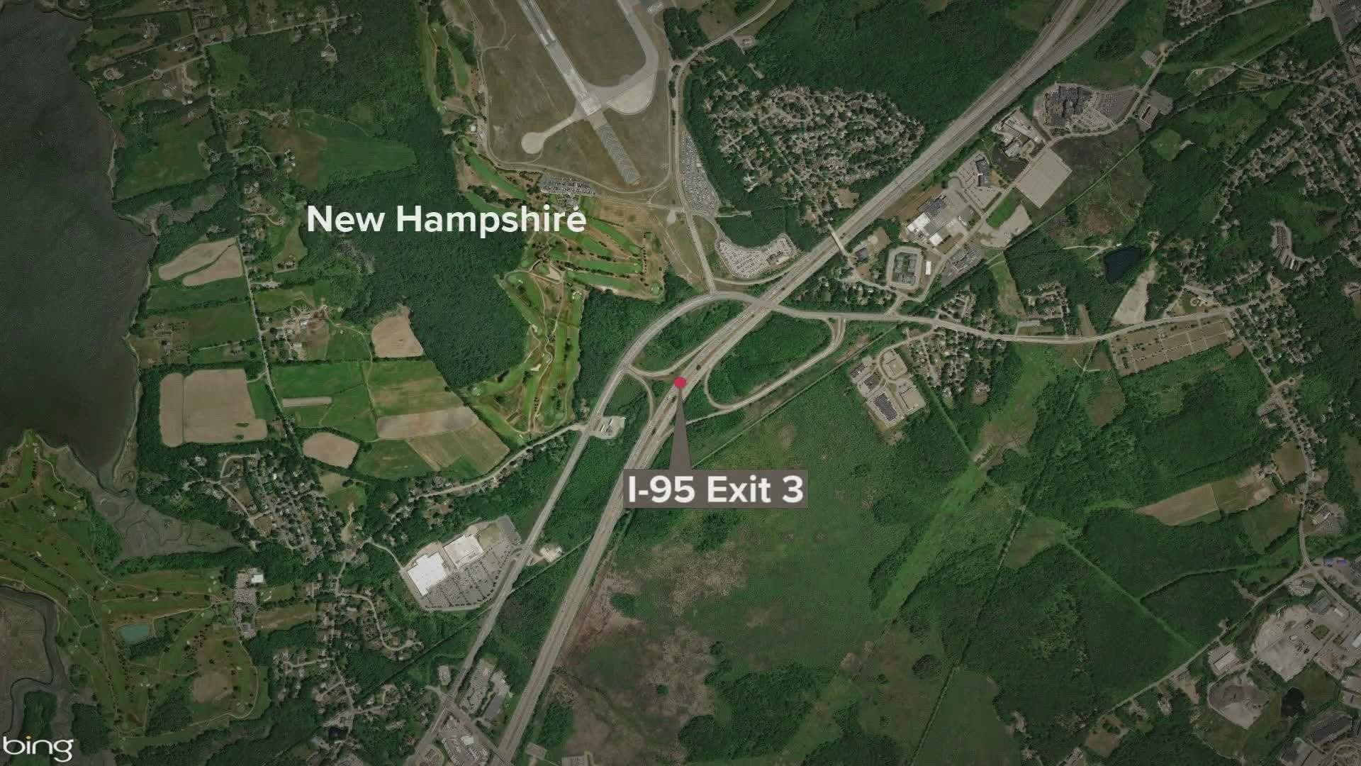 According to New Hampshire officials, Staff Sergeant Jesse Sherrill was killed early Thursday morning in a crash on I-95 in Portsmouth.