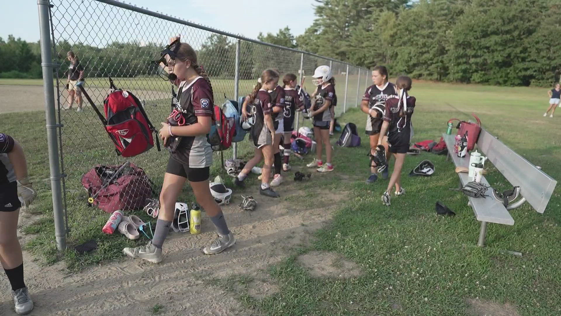 This is the first time that both Gorham softball teams have won the state championships in the same year.