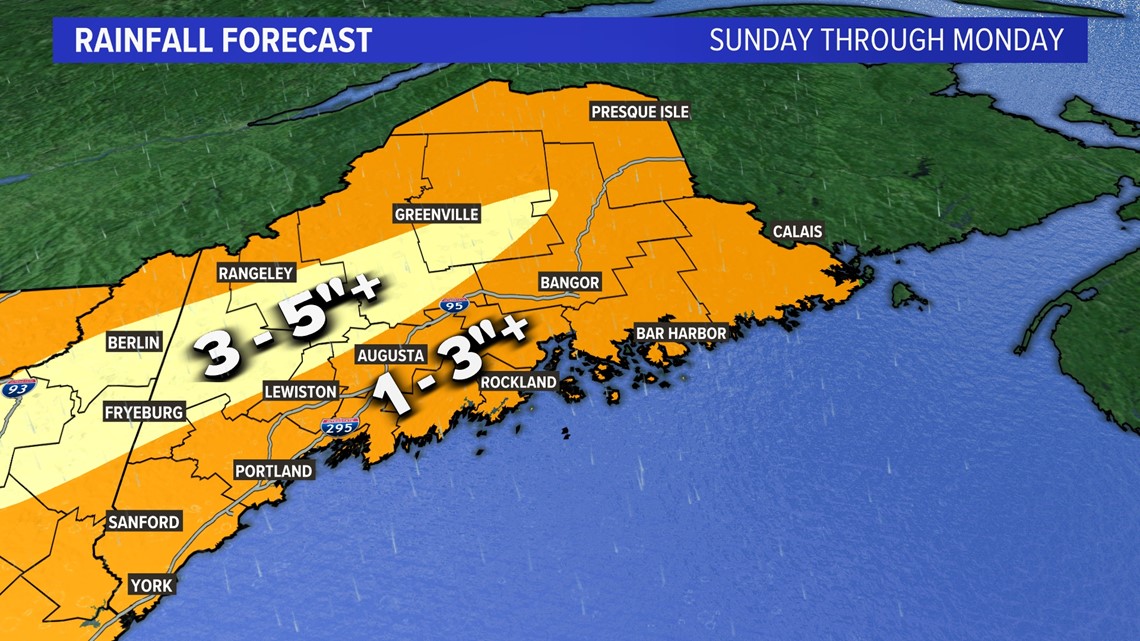 Maine, New Hampshire under flood watch with torrential rain ahead ...