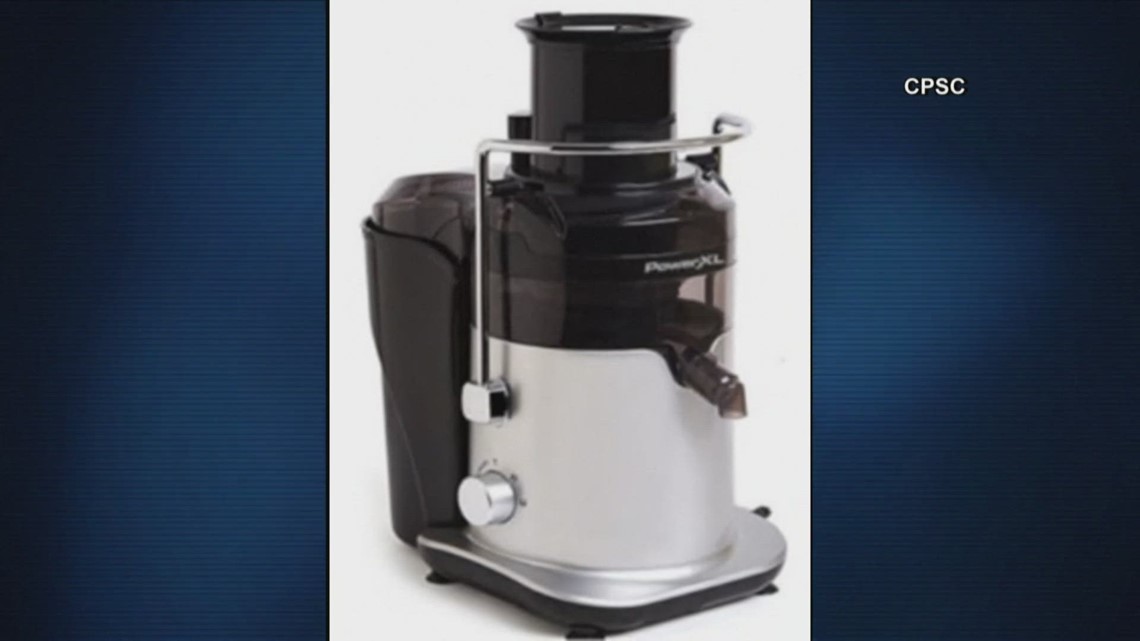 Nearly 500,000 juicing machines recalled over safety concerns