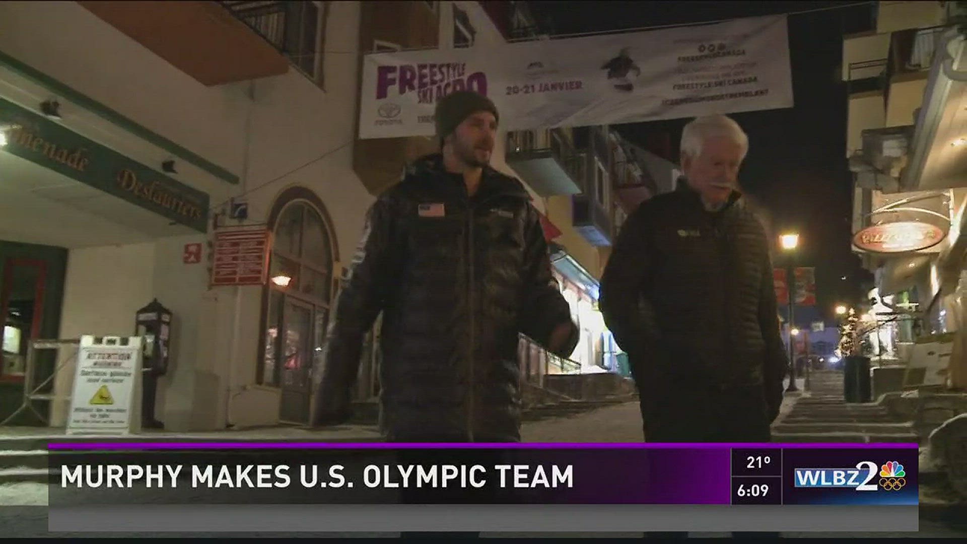 Bethel's Troy Murphy is heading to the Olympics as part of the U.S. Freestyle Ski Team