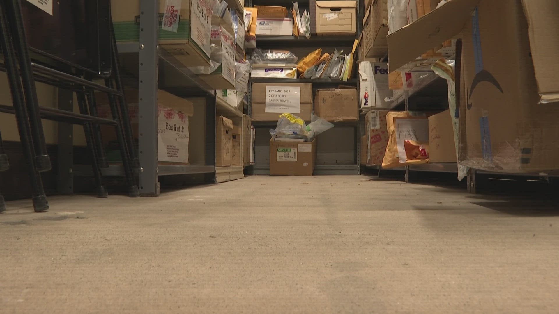The Maine state treasurer's office claims to hold $310,000,000 worth of unclaimed property in a now-full storage room.