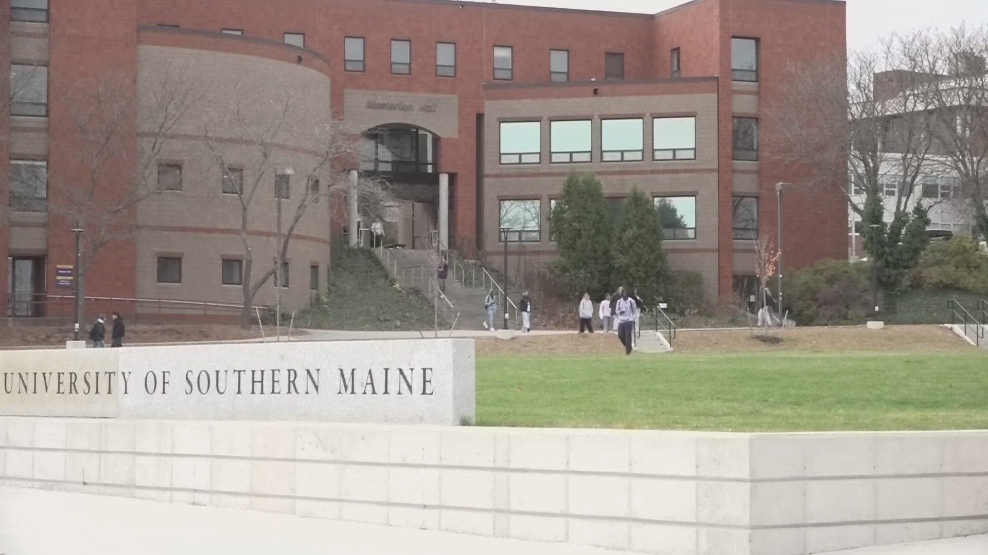 College students at the University of Southern Maine say topics like reproductive rights and the cost of living are what's driving them to the polls this year.