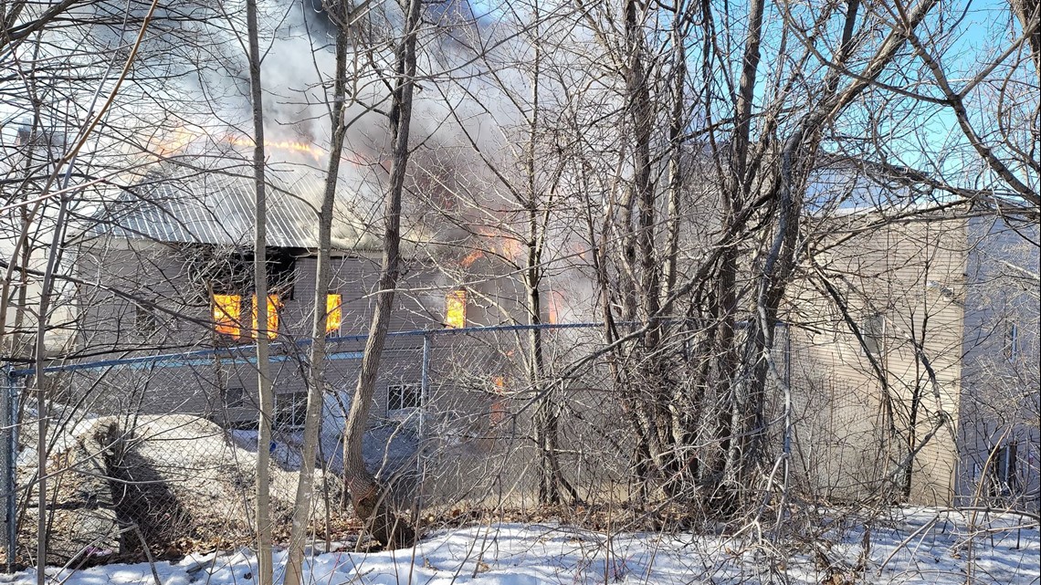 Downtown Houlton apartment building a total loss after fire