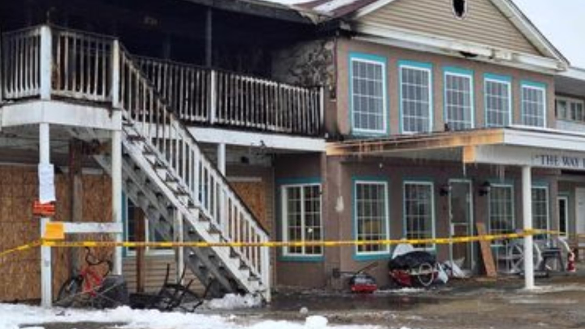 Admirals Ocean Inn in Belfast, Maine damaged in fire | newscentermaine.com