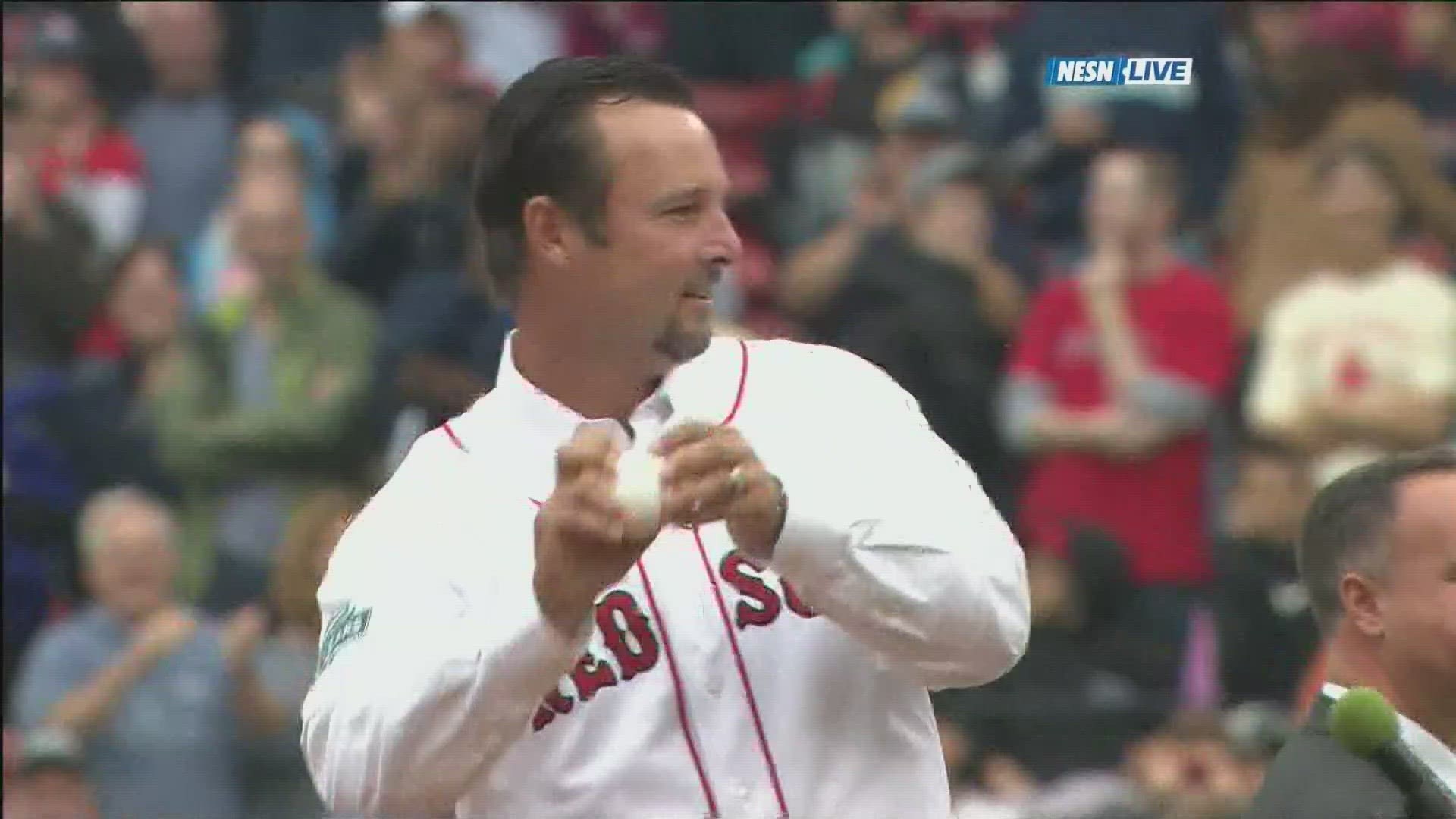 Tim Wakefield, who revived his Red Sox trophy case with