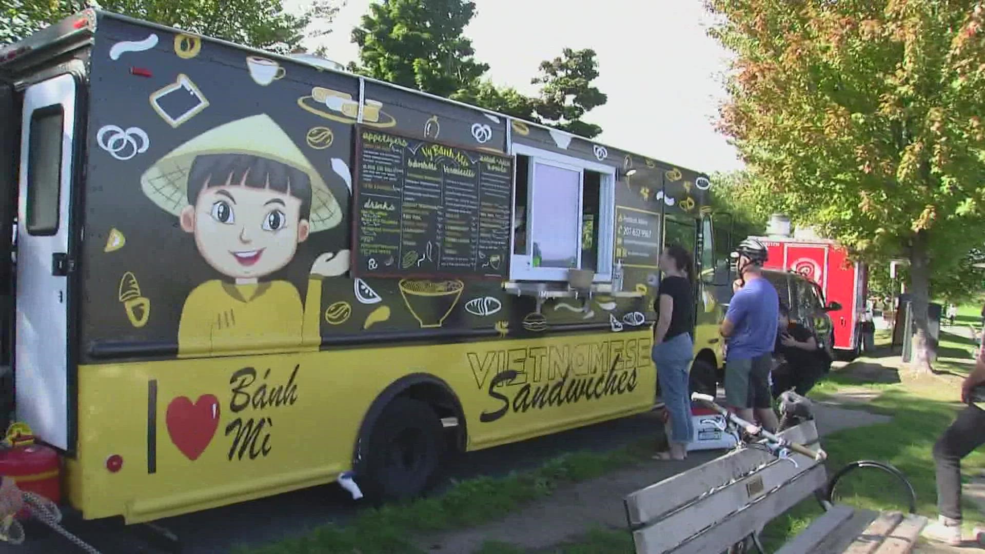Ten food trucks secured a spot at the Eastern Promenade park this summer, leaving five food trucks uncertain about their businesses this summer.