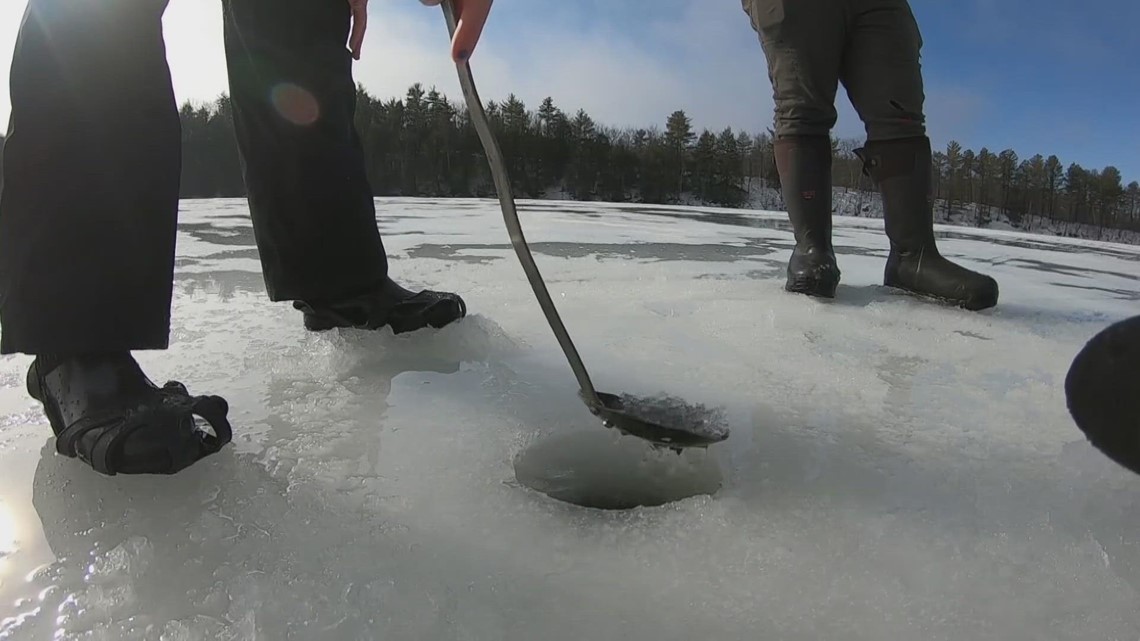 Ice Fishing In Maine - MeInMaine Blog