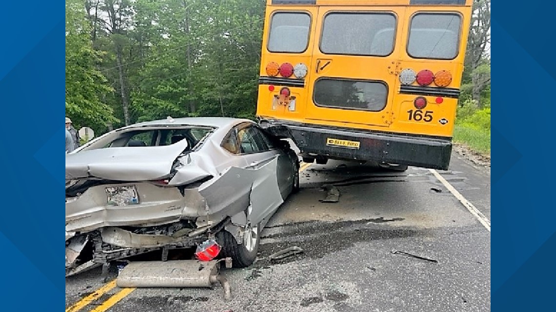 School bus involved in 3-vehicle Belgrade crash | newscentermaine.com - Vimarsana News