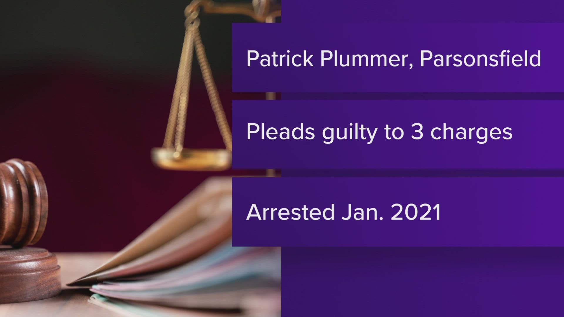 The Maine man was arrested and charged by criminal complaint back in January of 2021 and indicted in February of 2021.