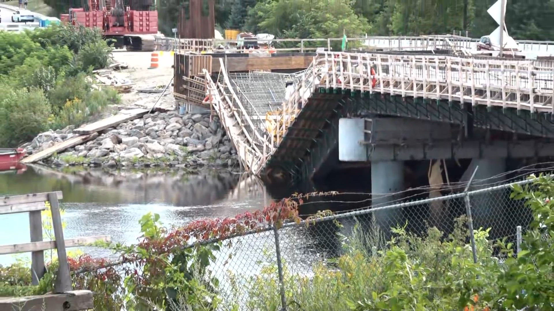Bridge collapses on Stillwater Avenue in Bangor | newscentermaine.com