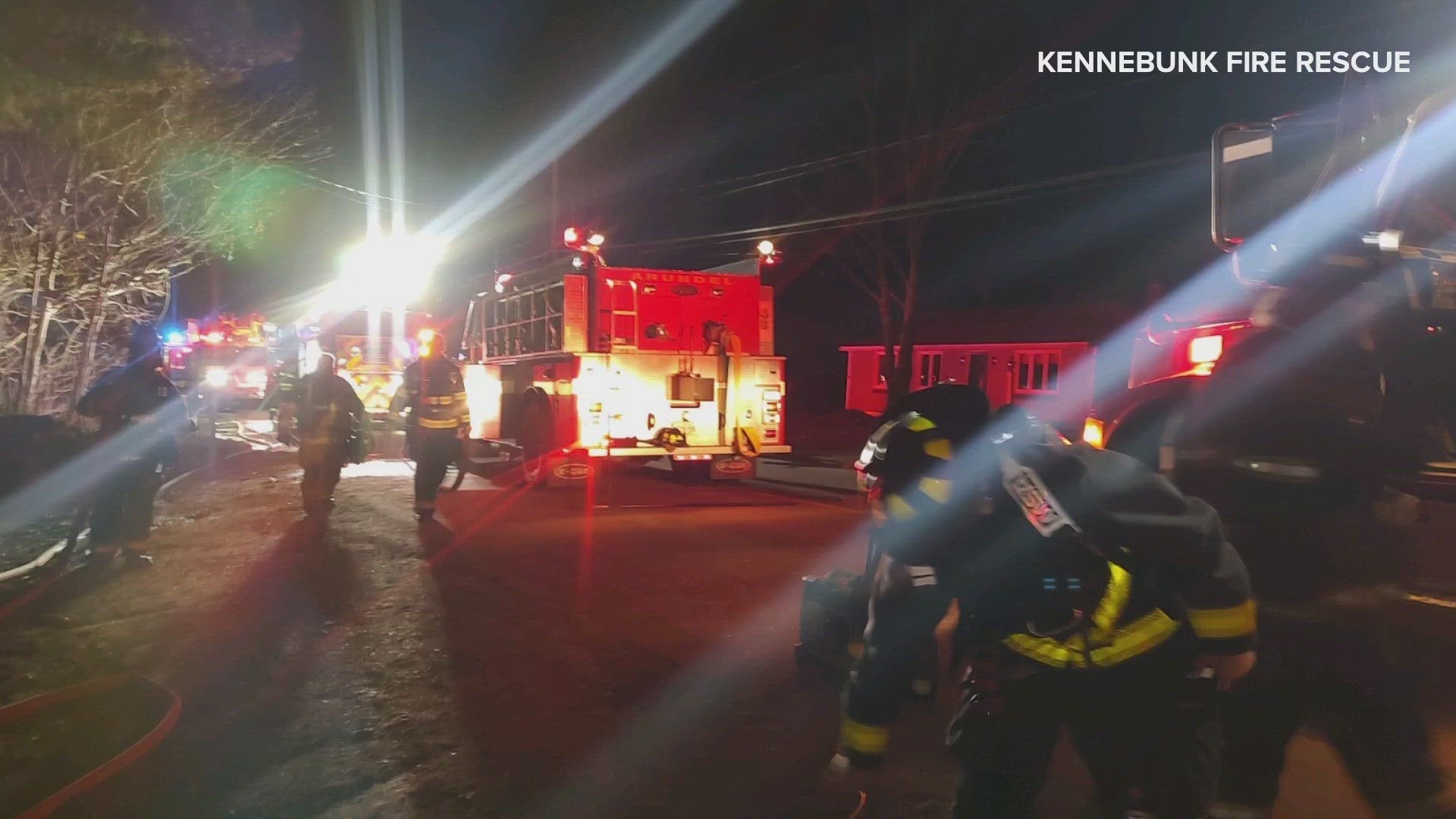 Officials said they got a call about smoke at a house on Limerick Road around 2 a.m. on Saturday, March 19.
