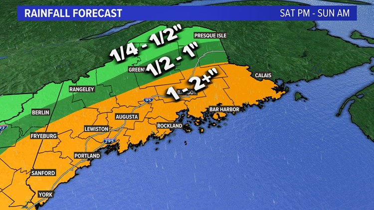 Storm brings flash flood threat and pollen relief to Maine