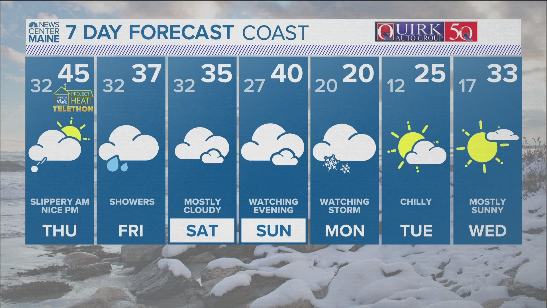 NEWS CENTER Maine Weather Video Forecast Updated 4pm Wednesday, January 24th.